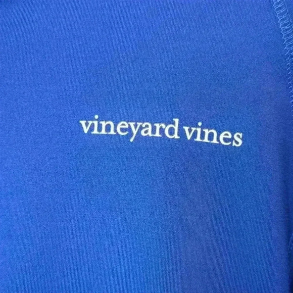 Vineyard Vines Men's Blue Performance Jacket Size M Lightweight Casual - Picture 6 of 12